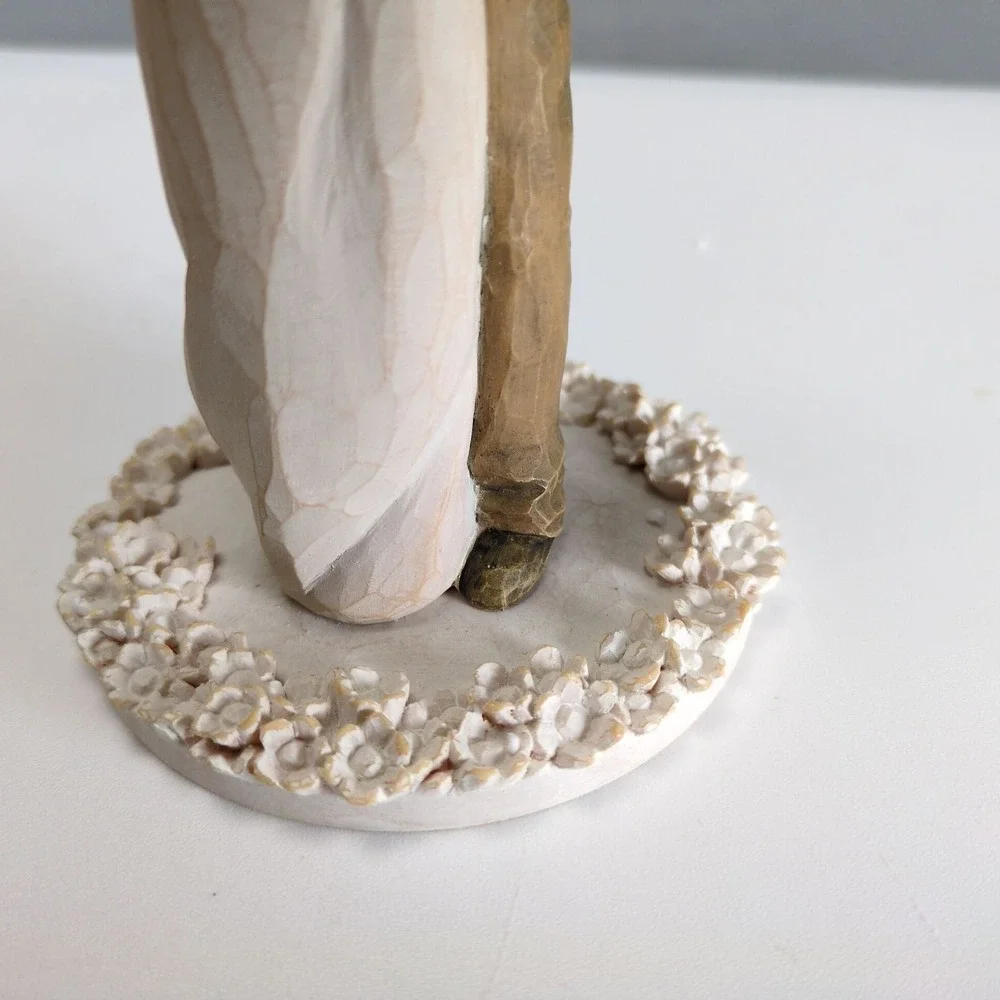 Willow Tree Together Cake Topper Susan Lordi Wedding Bride Groom Figurine Box